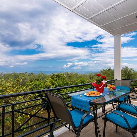 Sosos 2 Bedroom House With Sea View Plános 외부 사진
