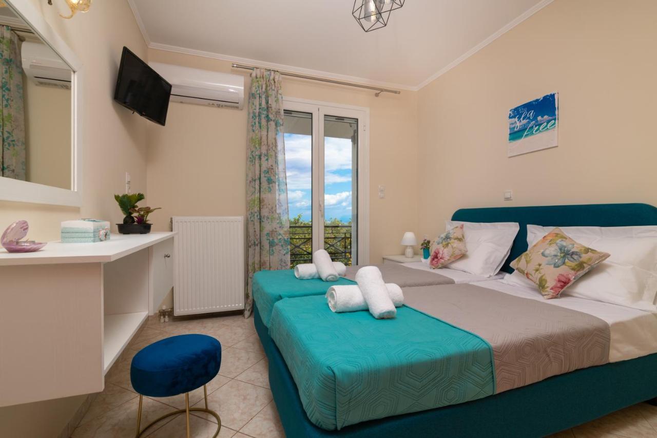 Sosos 2 Bedroom House With Sea View Plános 외부 사진